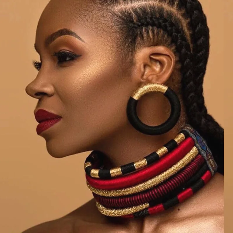 kf-Hf340613b0ca34fa79c940b4c32ce0396g-Multilayer-Tribal-Choker-Earrings-Set-Colorful-Rope-Weave-African-Necklaces-Woven-Chunky-Bib-Statement-Torque-Clasps