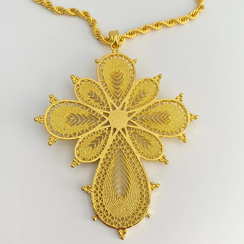 kf-S1ef40d8488224e2b8fb8088236be0097h-Ethiopian-Crosses-Pendant-for-Women-80cm-Twisted-Chain-Men-African-Wedding-Party-Gold-Color-Ethiopian-Eritrea