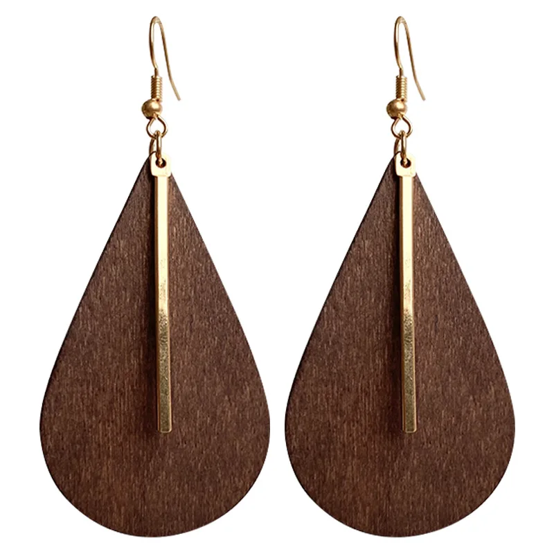kf-S21dcff5fad2a4b0da644e5b8c183d46ak-Vintage-Designer-Wood-Earrings-For-Women-Organic-Brown-Hollow-African-Water-Drops-Natural-Wood-Irregular-Ethnic