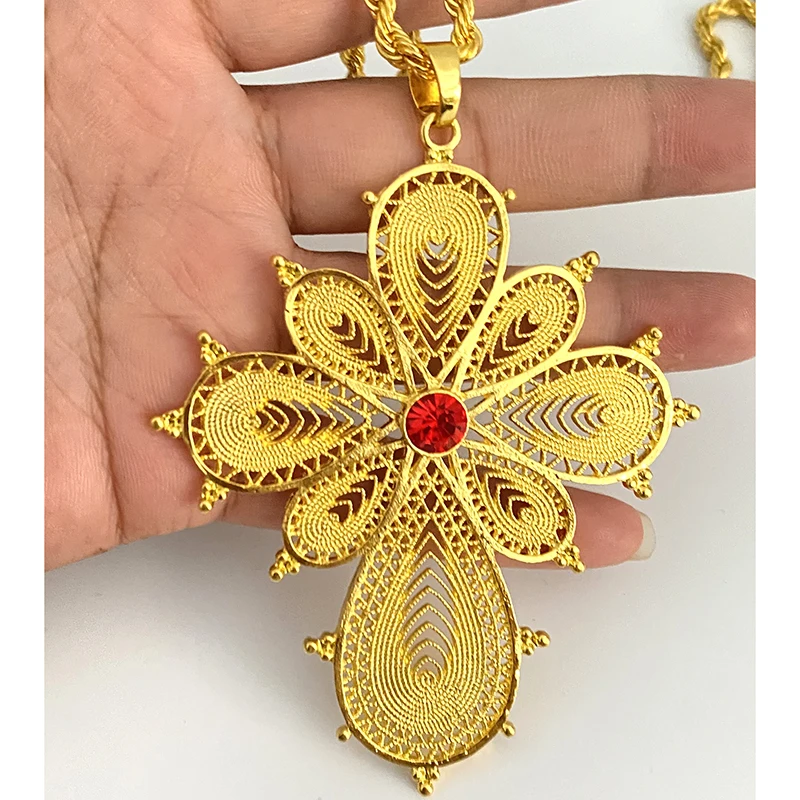 kf-S883a31328c384d97ad44eea50c0713beA-Ethiopian-Crosses-Pendant-for-Women-80cm-Twisted-Chain-Men-African-Wedding-Party-Gold-Color-Ethiopian-Eritrea