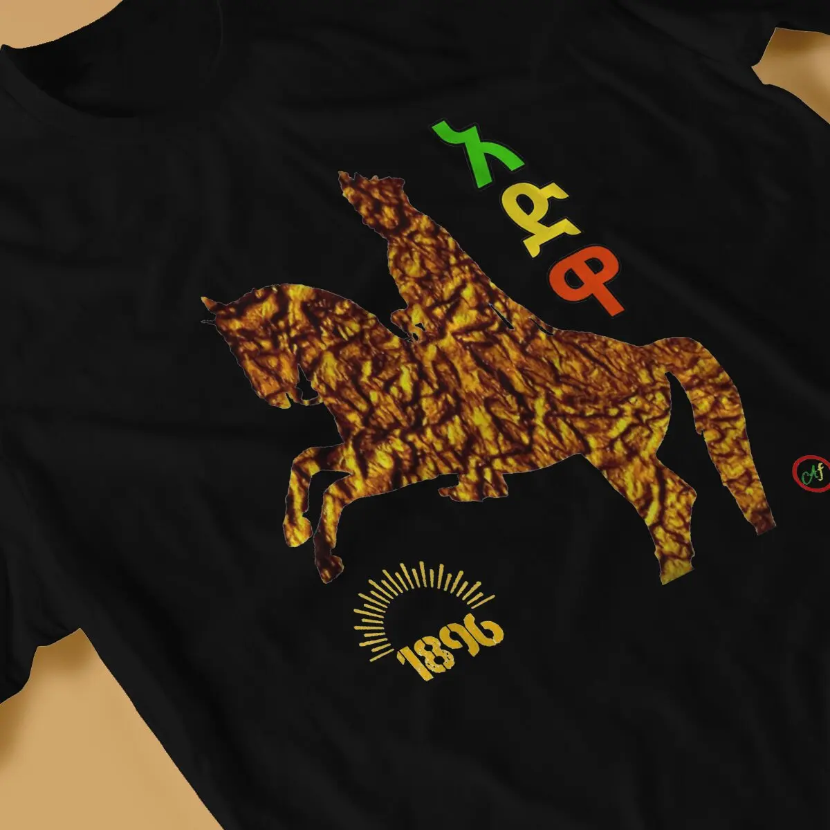 kf-S295f0ddbd23647b3962a9190ae7acf3cG-Horse-T-Shirts-Men-Ethiopian-Cross-Art-Ethiopia-Leisure-Cotton-Tee-Shirt-O-Neck-Short-Sleeve